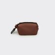 Brown Leather Poop Bag Dispenser For Sale