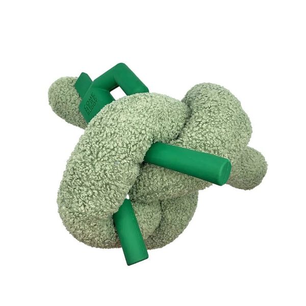 Knott Dog Plush Toy - Sage Cheap