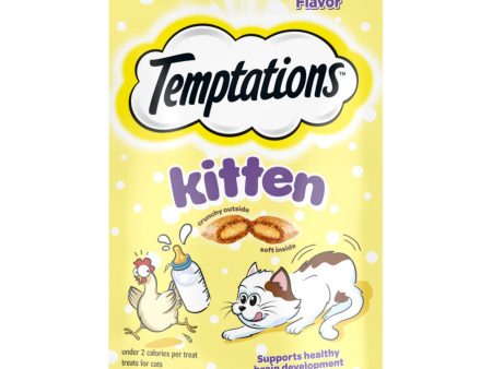 Temptations Kitten Cat Treat Chicken & Dairy 1ea 3 oz For Cheap