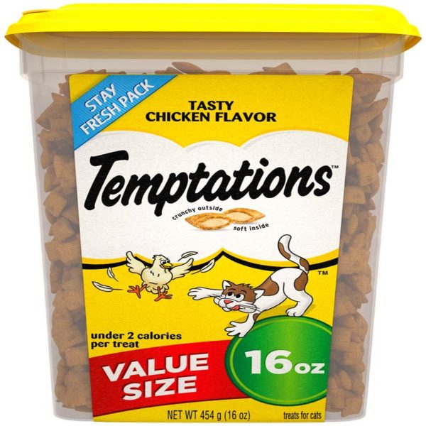 Temptations Classics Crunchy & Soft Adult Cat Treats Creamy Dairy 1ea 6.3 oz Supply