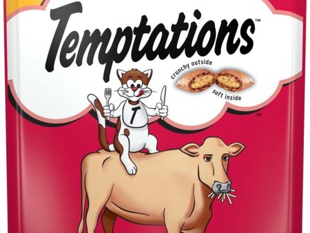 Temptations Classics Crunchy & Soft Adult Cat Treats Hearty Beef 1ea 6.3 oz Cheap