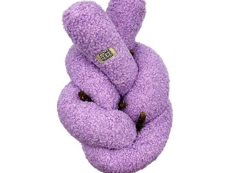 Knott Dog Plush Toy - Lilac on Sale