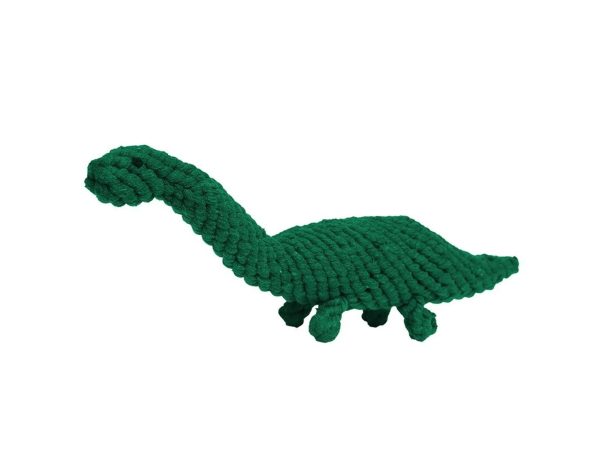 Jax & Bones Brent the Brontosaurus Rope Dog Toy Jumbo 16  For Cheap