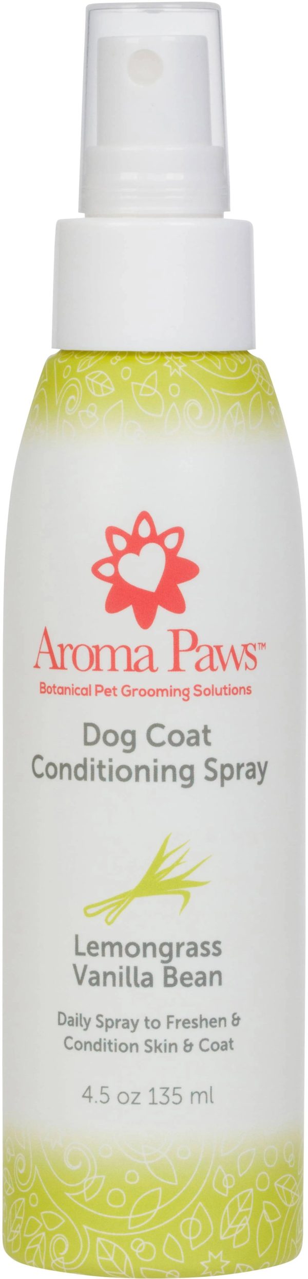 4.5 Oz. Dog Coat Spray Lemongrass Vanilla Bean For Cheap