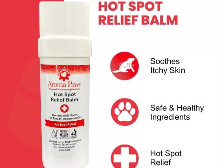 2 oz. Hot Spot Relief Balm Roll on Applicator-Neem & TeaTree Fashion