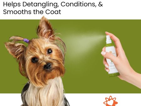 4.5 Oz. Dog Coat Olive Oil Detangling Spray Online