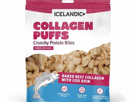 Icelandic+ Beef Collagen and Cod Skin Puffs Dog Bites 2.5oz on Sale