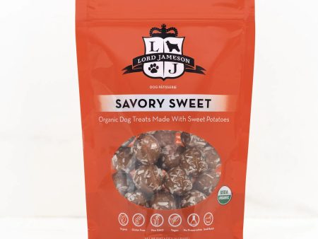 Lord Jameson Savory Sweet Organic Soft & Chewy Dog Treats 6oz Supply