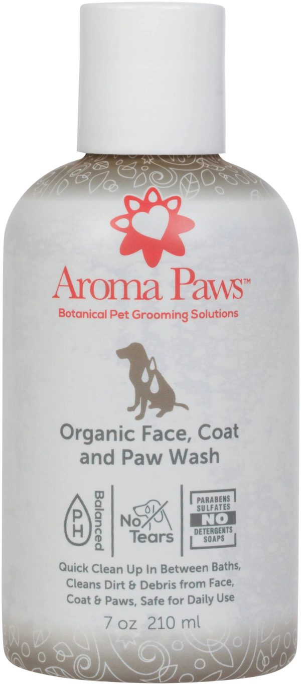 7 Oz. Organic Face, Coat & Paw Wash Online now