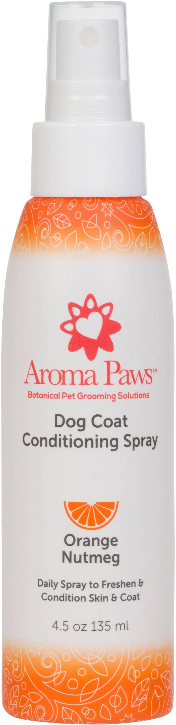 4.5 Oz. Dog Coat Spray Orange Nutmeg Vetiver Online Hot Sale