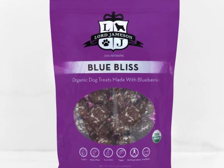 Lord Jameson Blue Bliss Organic Soft & Chewy Dog Treats 6oz Supply