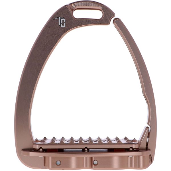 Tech Stirrups Steigbügel Venice Plus Swarovski Dressur Rosagold Cheap