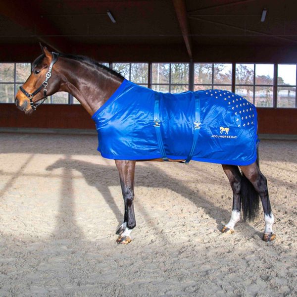 Accuhorsemat Deken Original zonder Accupressure Mat Blauw For Discount