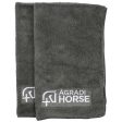 Agradi Horse Handtuch Microfibre per Paar Grau Fashion