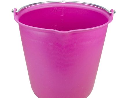 Agradi Emmer 15 Liter met Schenktuit Roze For Sale