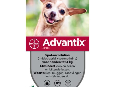 Advantix 40 200 Spot-On Hond <4kg Hot on Sale