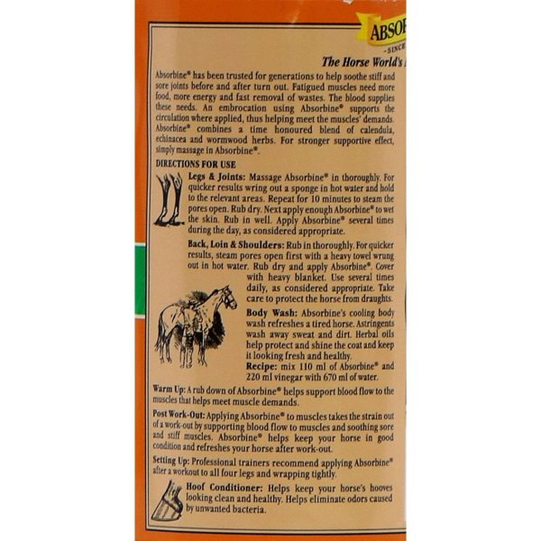 Absorbine Liniment Liquid Embrocation Fashion