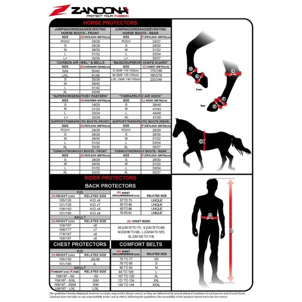 Zandona Sicherheitsweste Esatech Armour Pro x8 Equitation Schwarz Online now