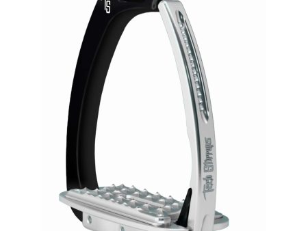 Tech Stirrups Steigbügel Venice Sloped Evo Swarovski Schwarz Silber Online