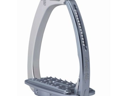 Tech Stirrups Steigbügel Venice Sloped Evo Swarovski Silber Titan For Sale