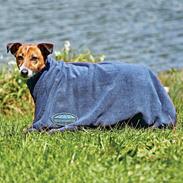 Weatherbeeta Dry-Dog Bag Navy For Sale