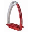 Tech Stirrups Steigbügel Venice Sloped Evo Swarovski Silber Rot For Cheap