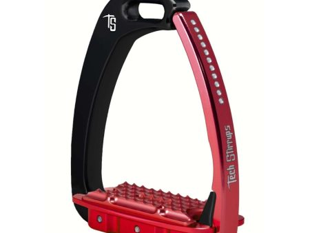 Tech Stirrups Steigbügel Venice Swarovski Kind Schwarz Rot For Discount