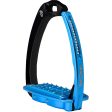 Tech Stirrups Steigbügel Venice Sloped Evo Swarovski Schwarz Blau Hot on Sale