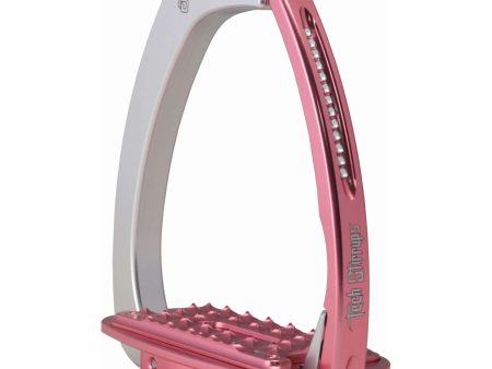 Tech Stirrups Steigbügel Venice Sloped Evo Swarovski Silber Rosa Discount