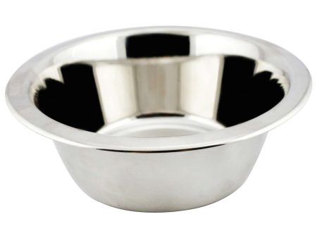 Weatherbeeta Dog Bowl Stainless Stell Silber Fashion