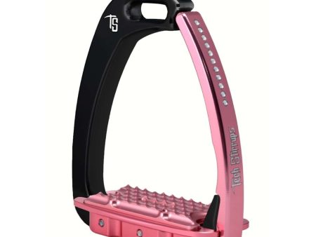 Tech Stirrups Steigbügel Venice Swarovski Kind Schwarz Rosa Hot on Sale